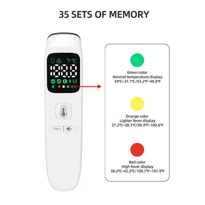 جهاز قياس درجة الحرارة, جهاز قياس درجة الحرارة . Thermometer, Non-contact Thermometer, Digital,