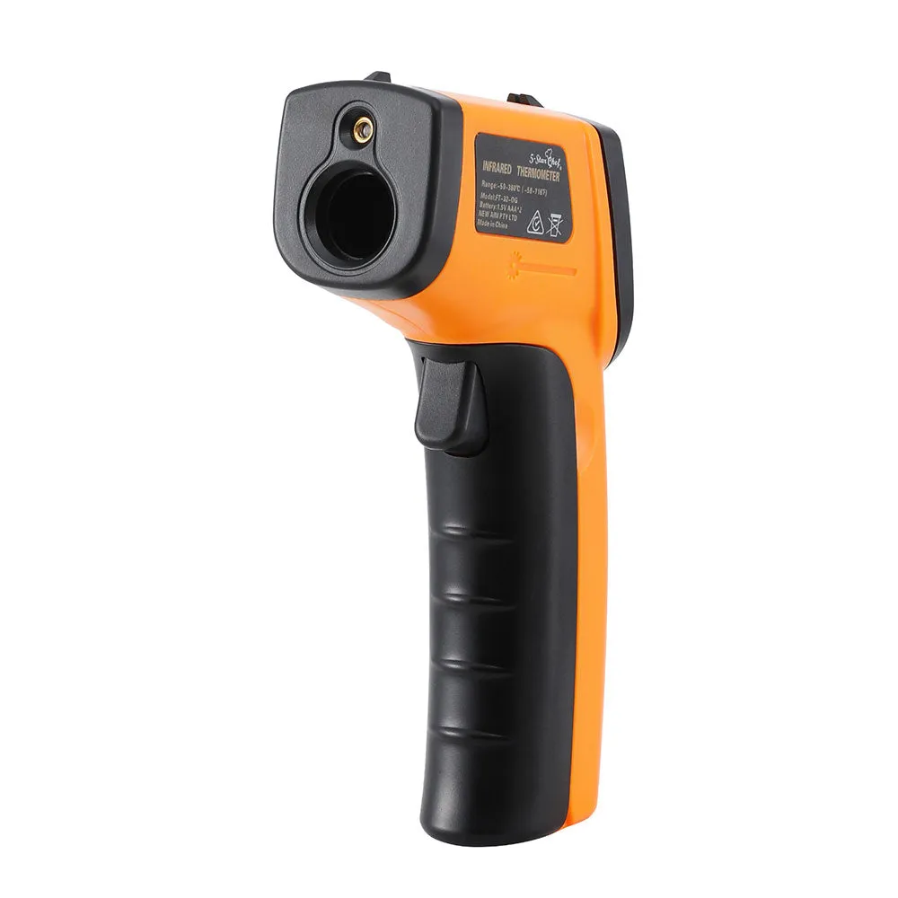 5-Star Chef Laser Infrared Thermometer | Digital Temperature Gun | Smoker Pizza BBQ