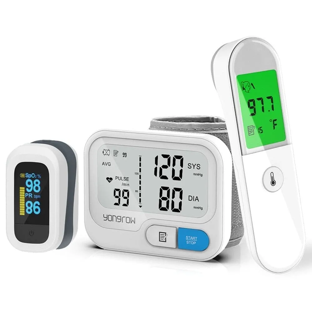Digital Blood Pressure Monitor and Temperature Gun