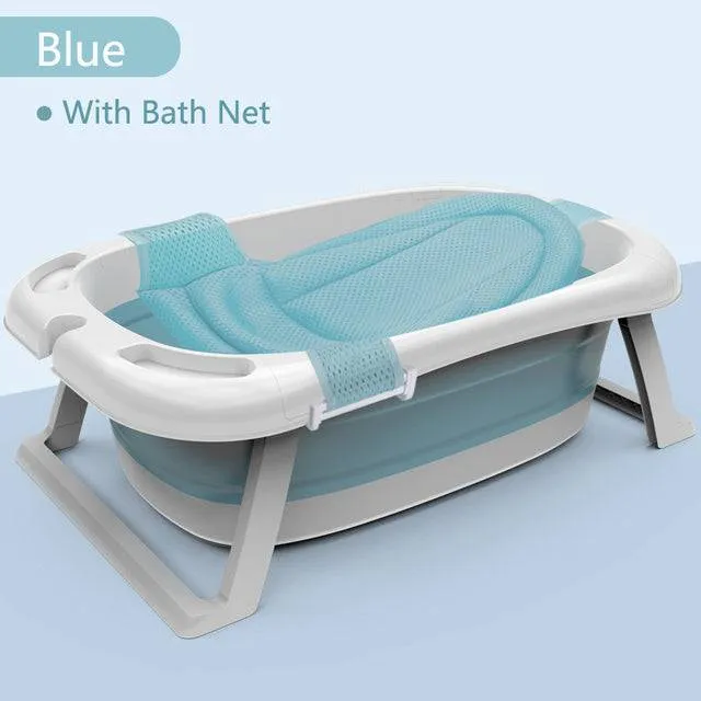 Folding Baby Bath Tub Eco-friendly Smart Bath Bucket Large Bidet Kid