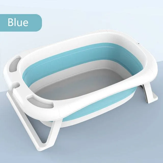 Folding Baby Bath Tub Eco-friendly Smart Bath Bucket Large Bidet Kid