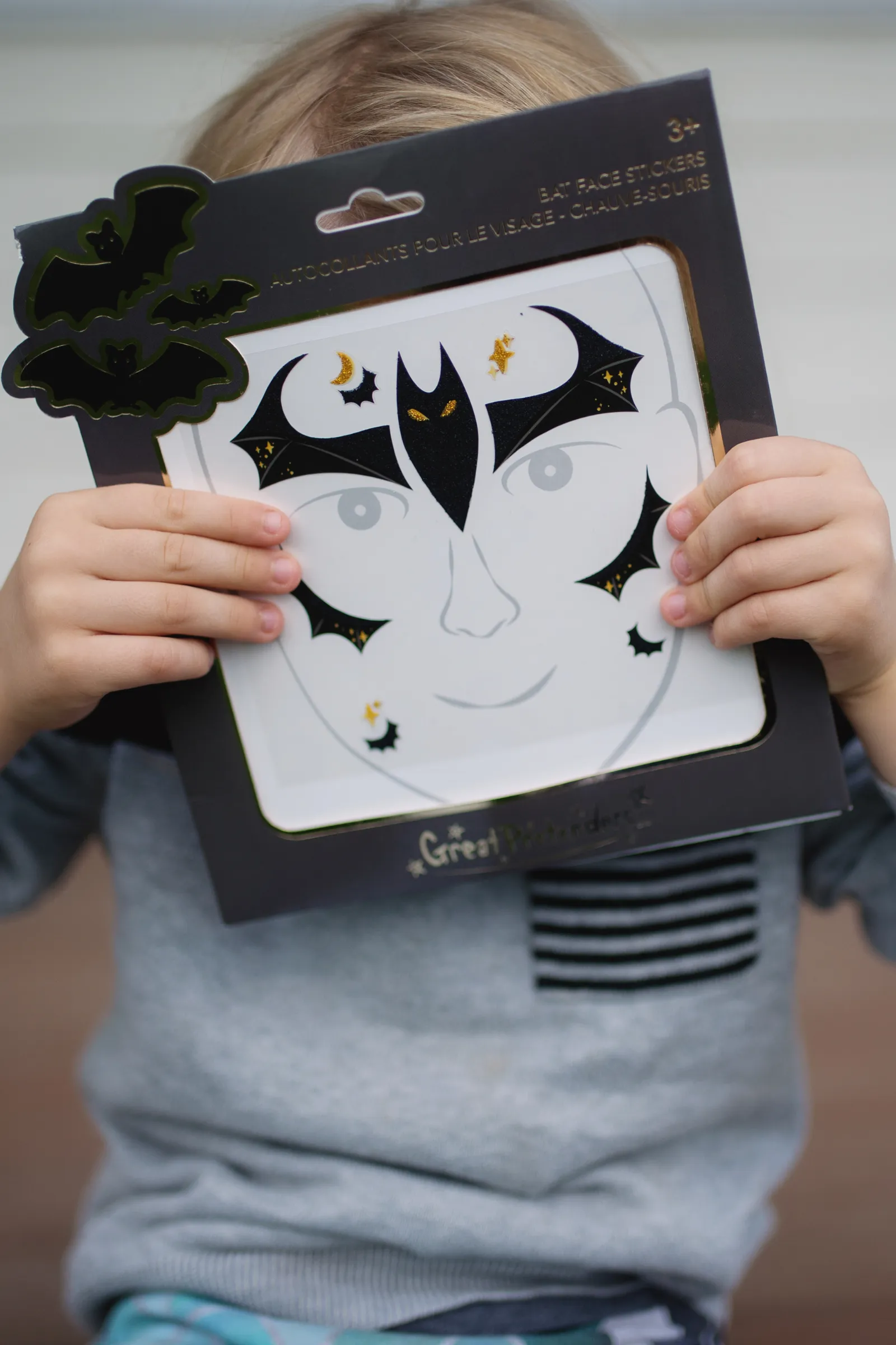 Great Pretenders Bat Face Stickers