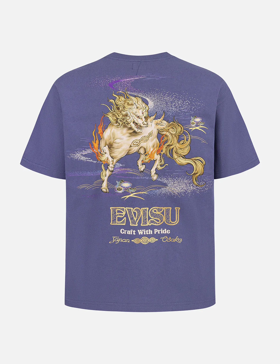 Hakutaku Print Relax Fit T-Shirt