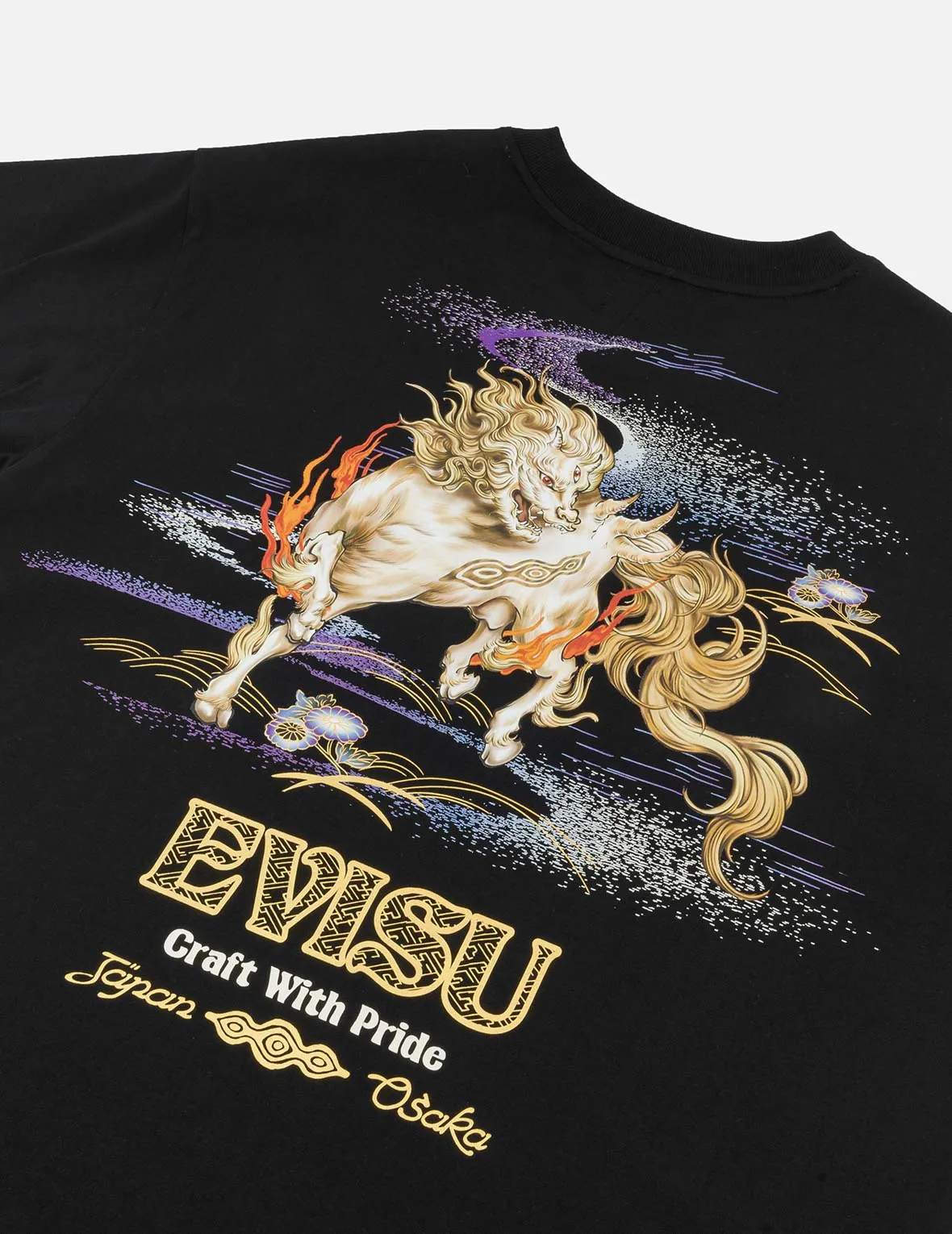 Hakutaku Print Relax Fit T-Shirt