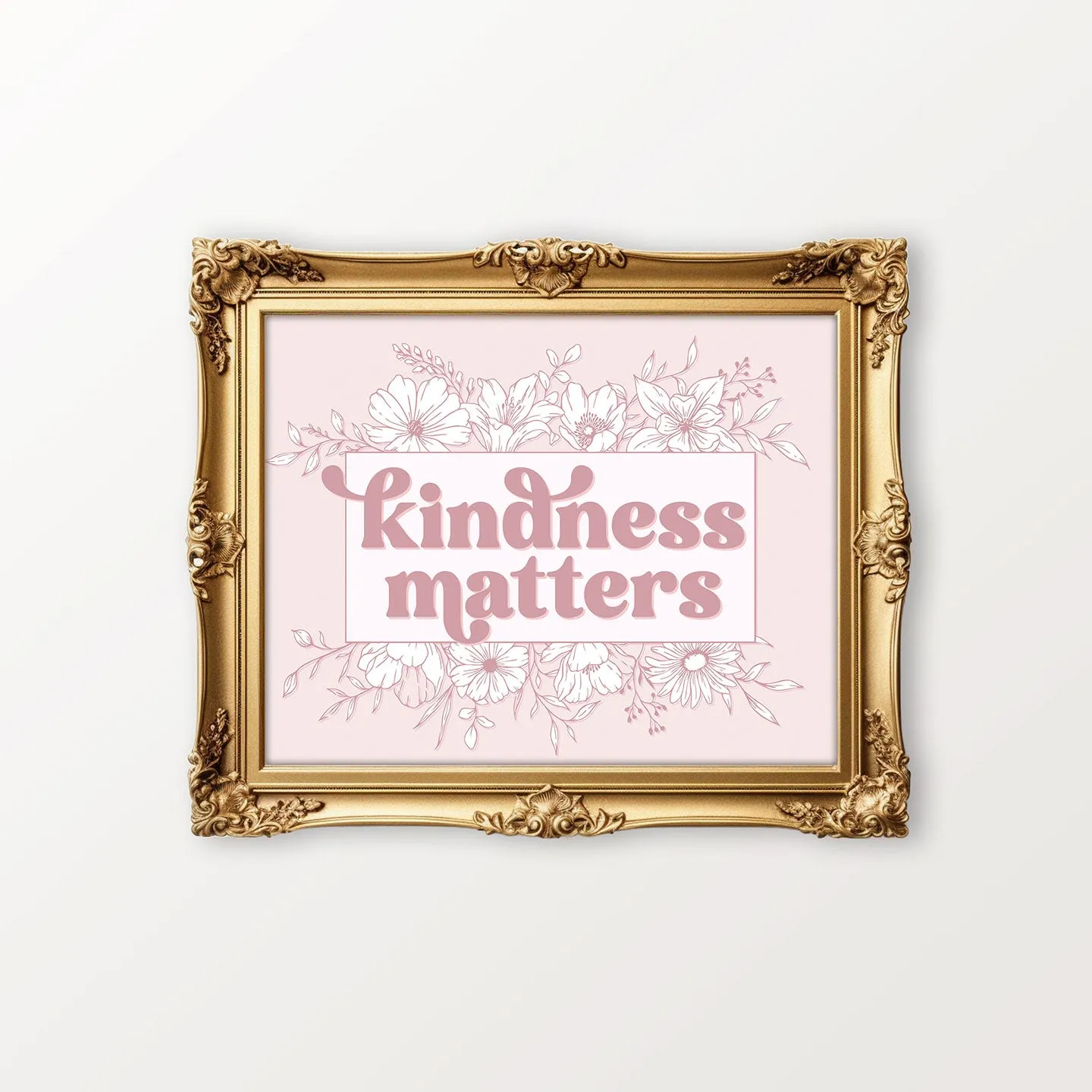 Kindness Matters Digital Wall Art