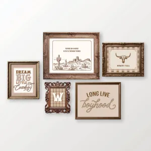 Little Cowboy Bundled Digital Nursery Art