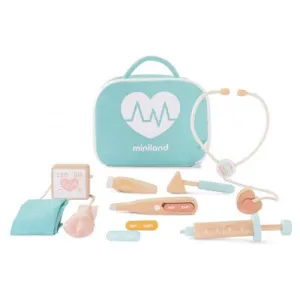 Miniland Doll Wooden Doctor Set