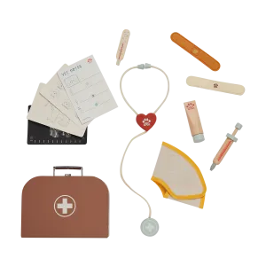 Olli Ella Dinkum Dogs Vet Set - Clay