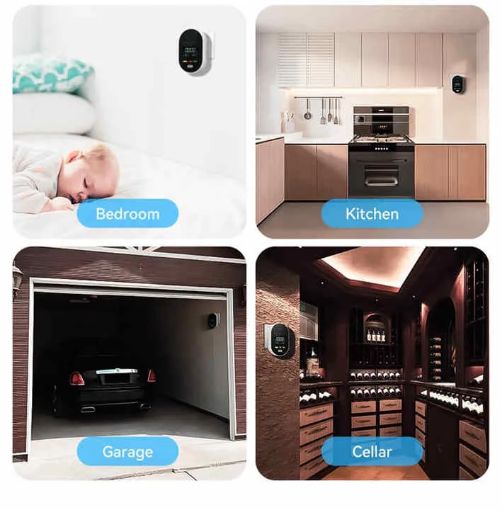 Plug in Carbon Monoxide Detector-كاشف أول أكسيد
