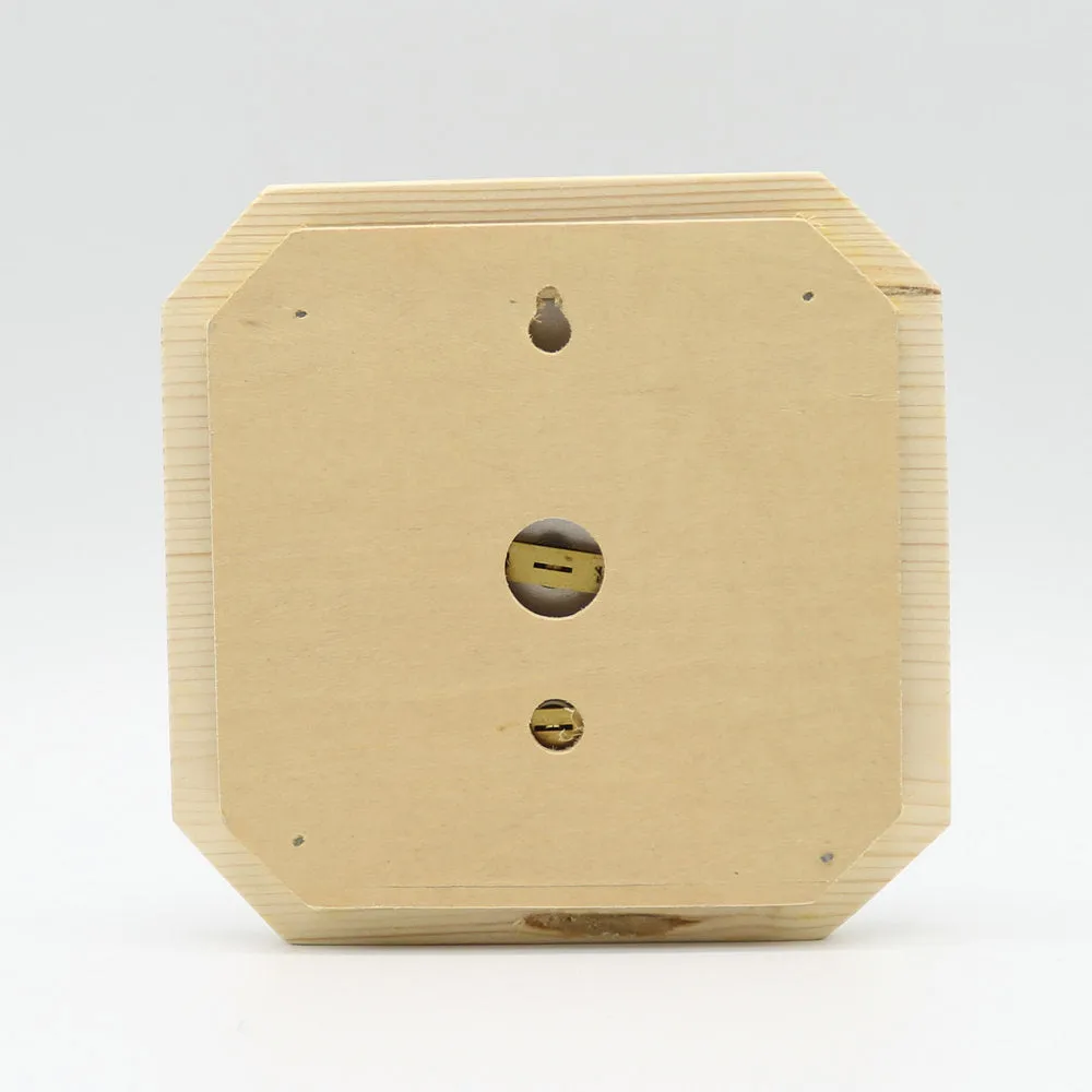 Single Sauna Accessory Wooden Hygrothermograph Thermometer Hygrometer Sauna Room